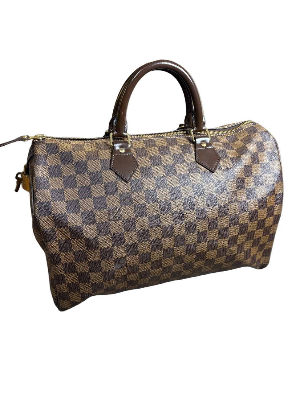 Louis Vuitton Damier Ebene Speedy 35 Authentic - Picture 1 of 16